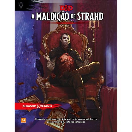 dungeons & dragons: a maldição de strahd - galápagos dungeons & dragons: a maldição de strahd - galápagos