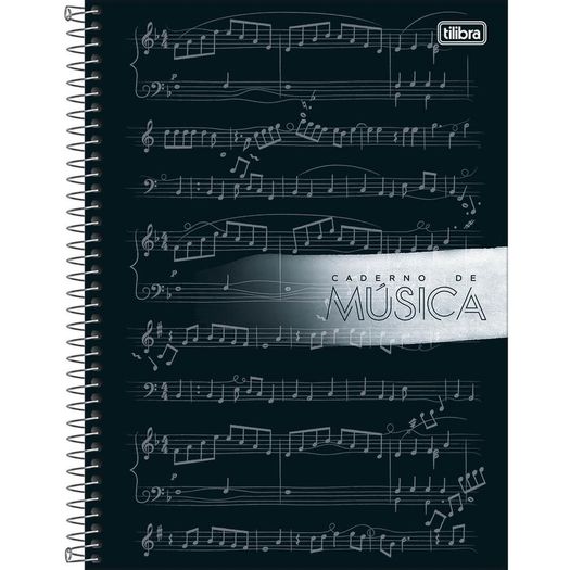 caderno música 80 folhas capa dura grande 306185 tilibra caderno música 80 folhas capa dura grande 306185 tilibra
