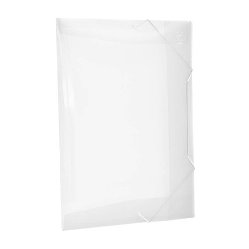 pasta aba com elástico transparente 1/2 ofício line 500pp-tr dac