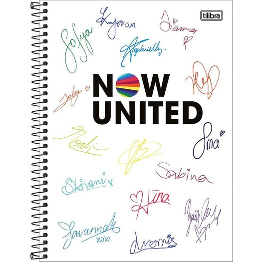 caderno universitário 1x1 capa dura 80folhas now united caderno universitário 1x1 capa dura 80folhas now united