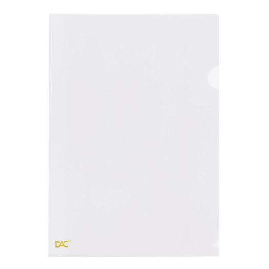 pasta l a4 transparente cristal c/10 unidades 042pp-tr dac pasta l a4 transparente cristal c/10 unidades 042pp-tr dac