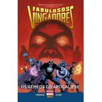 fabulosos vingadores - nova marvel deluxe - os gemeos do apocalipse
