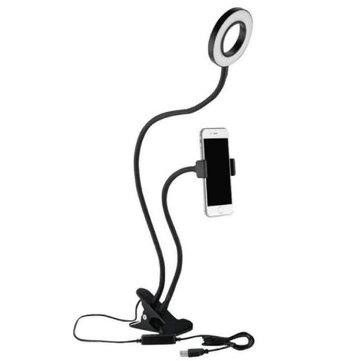 suporte profissional led light para smartphones - cellution