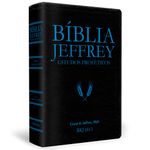 biblia jeffrey estudos profeticos - preto/azul