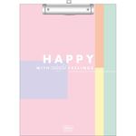 prancheta a4 decorada happy prancheta a4 decorada happy