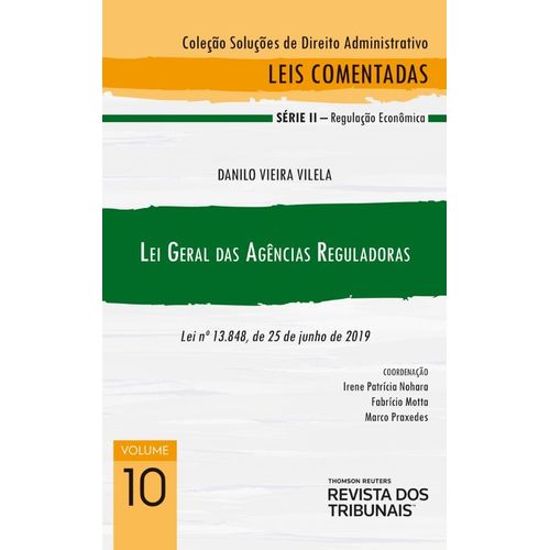 lei geral das agencias reguladoras - lei 13848 - 2019