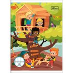 caderno aritmética brochura 40 folhas sapeca