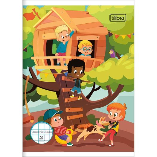 caderno aritmética brochura 40 folhas sapeca