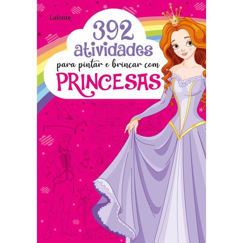 392 atividades para pintar e brincar com princesas