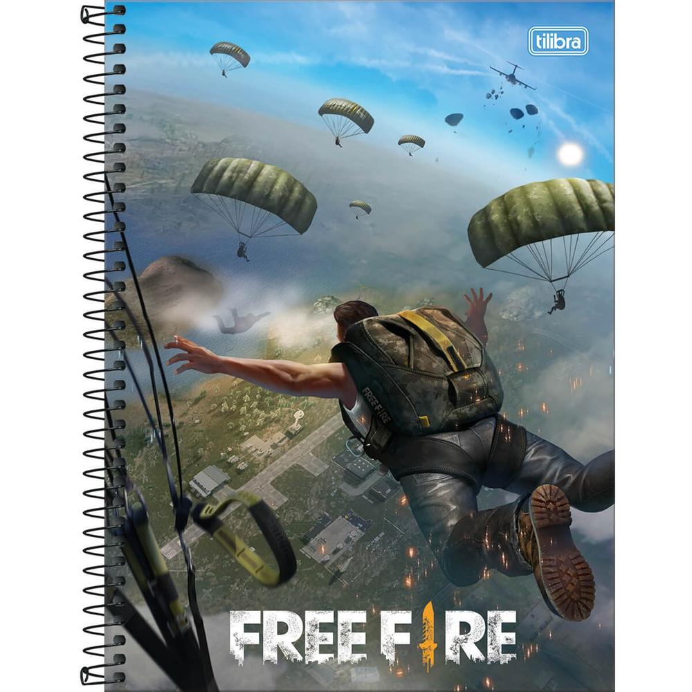 Caderno do Free Fire em Oferta