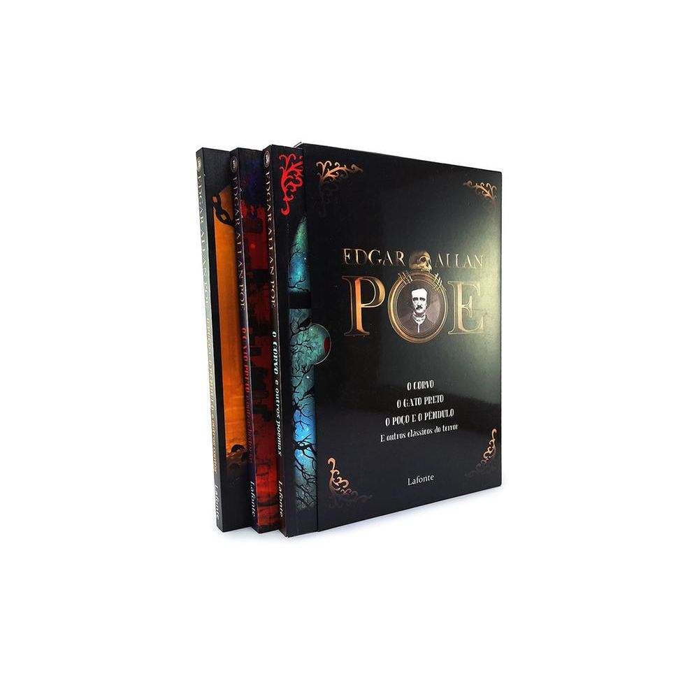 Box Edgar Allan Poe 03 Volumes Livrarias Curitiba