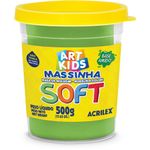 massa para modelar soft 500g verde massa para modelar soft 500g verde