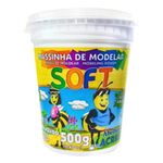 massa para modelar soft 500g vermelha massa para modelar soft 500g vermelha