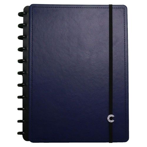 caderno inteligente 80 folhas g dark blue