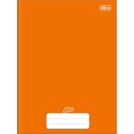 caderno brochurão 48 folhas capa dura laranja d+ caderno brochurão 48 folhas capa dura laranja d+