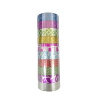 fita-adesiva-colorida-e-estampada-com-glitter-pacote-com-10-unidades