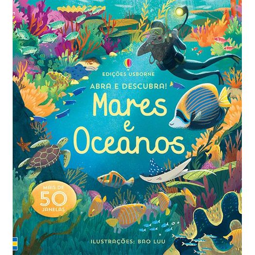 mares e oceanos - abra e descubra