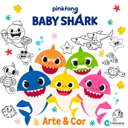 arte e cor - baby shark arte e cor - baby shark