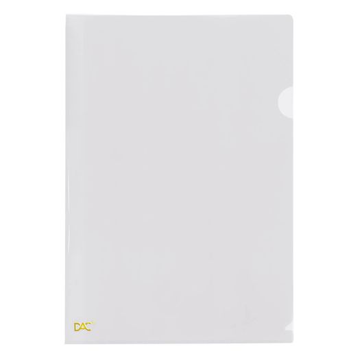 pasta l oficio transparente cristal com 10 unidades pasta l oficio transparente cristal com 10 unidades