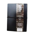 caderneta de anotações preta 96 folhas pautada capa flex 9x13cm caderneta de anotações preta 96 folhas pautada capa flex 9x13cm