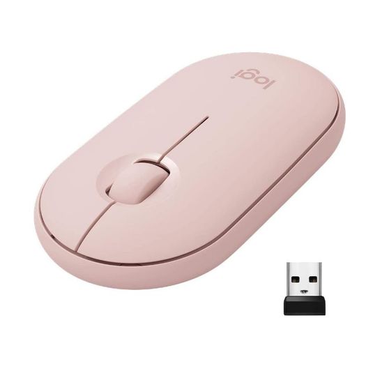 mouse-wireless-bluetooth-pebble-m350-rosa---logitech