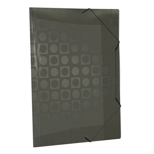 pasta aba com elástico fumê vision ofício 301fm dac pasta aba com elástico fumê vision ofício 301fm dac