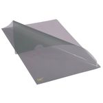 pasta l ofício transparente fumê com 10 unidades pasta l ofício transparente fumê com 10 unidades