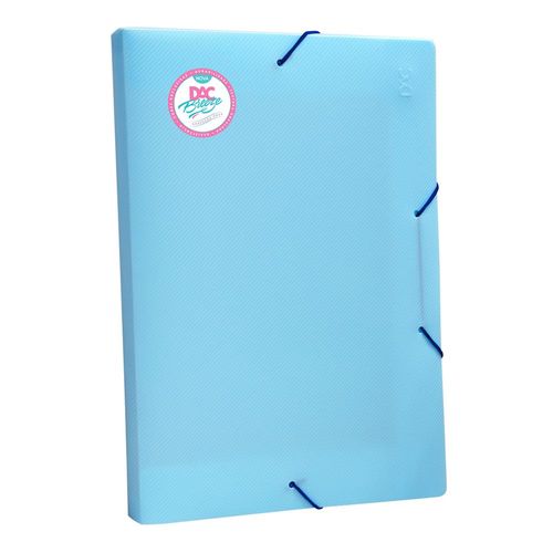 pasta 20mm azul pastel ofício breeze 802pp-az dac