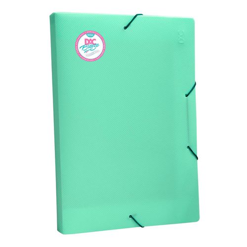 pasta 20mm verde pastel ofício breeze 802pp-vd dac