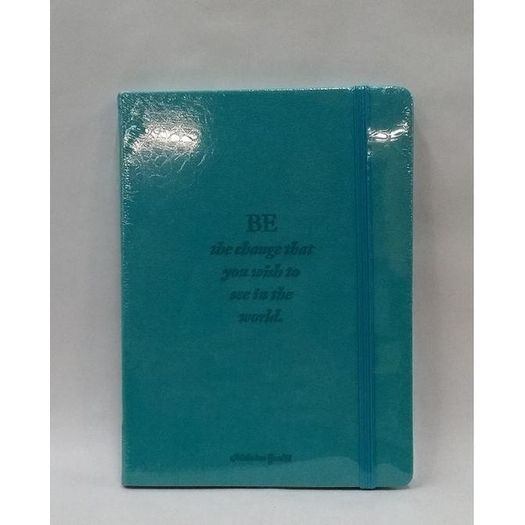 caderneta de anotações gandhi be azul turquesa 80 folhas pautadas caderneta de anotações gandhi be azul turquesa 80 folhas pautadas