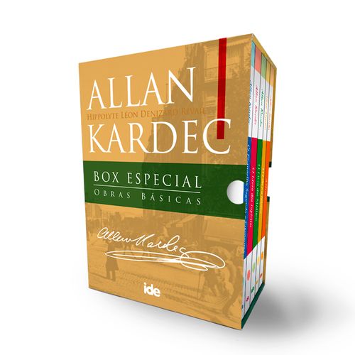 box especial - obras básicas - allan kardec