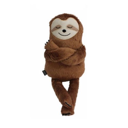 pelúcia bicho preguiça marrom pequena