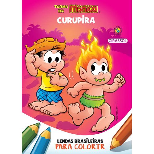 turma-da-monica---lendas-brasileiras-para-colorir---curupira