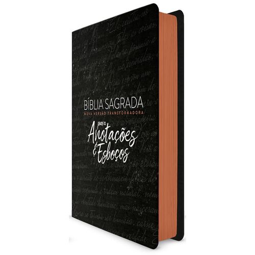 bíblia sagrada nova versão transformadora - para anotações e esboços