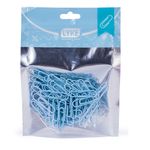 clips ziper bag 100 unidades azul pastel clips ziper bag 100 unidades azul pastel