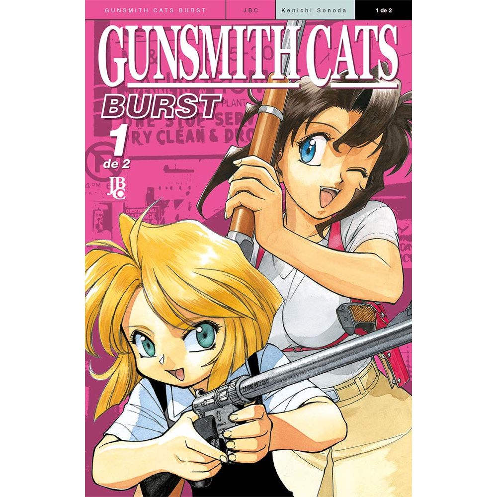 Gunsmith Cats Burst Big 1 Livrarias Curitiba