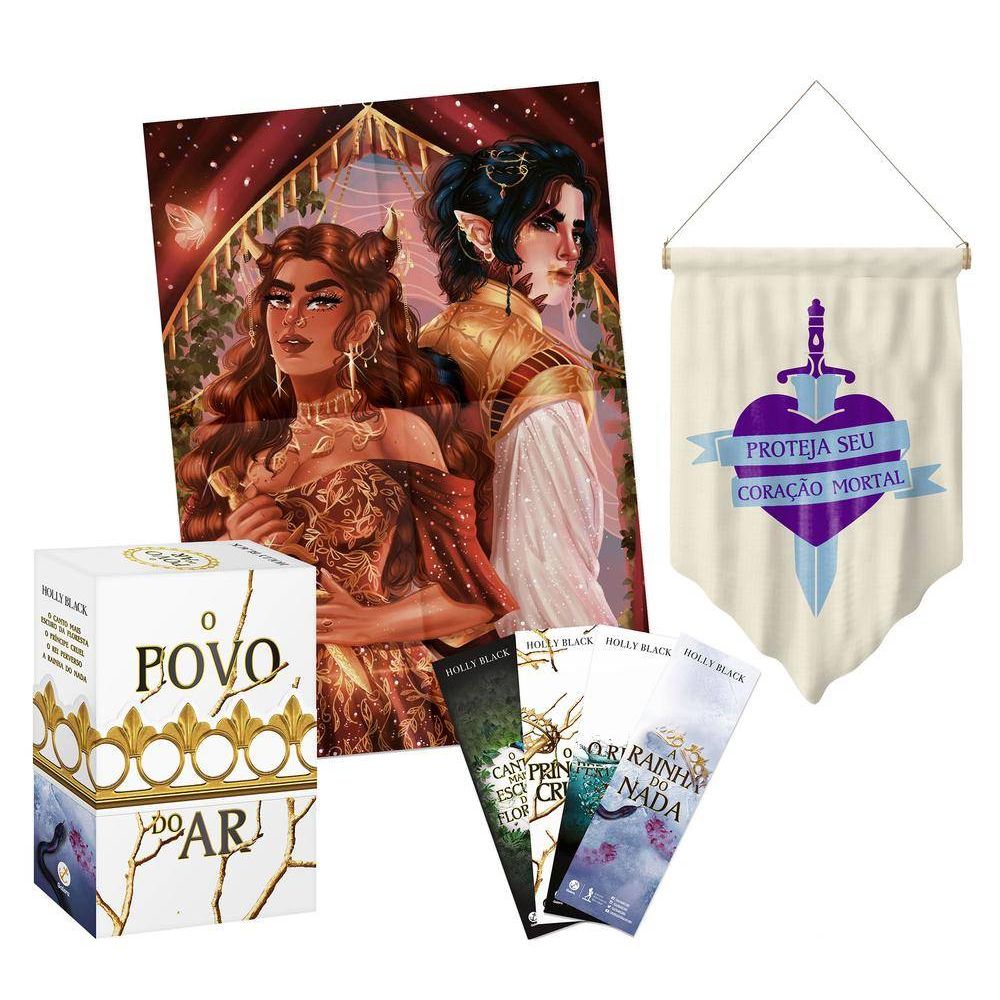 Box O Povo Do Ar - Acompanha Brindes - Livrarias Curitiba