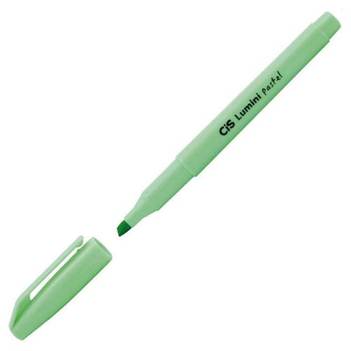 caneta marca texto verde lumini tom pastel 56.9902 cis sertic blister