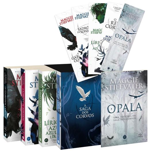 box - a saga dos corvos - com brindes box - a saga dos corvos - com brindes