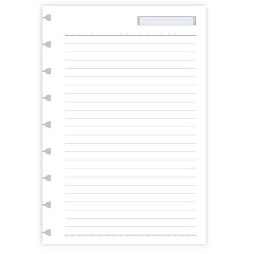 refil systemflex maxi pautado 30 folhas refil systemflex maxi pautado 30 folhas