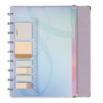 caderno notebook 80 folhas systemflex cotton ultra lilás caderno notebook 80 folhas systemflex cotton ultra lilás