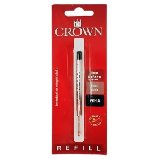 carga caneta esferográfica preta compatível com parker e crown carga caneta esferográfica preta compatível com parker e crown