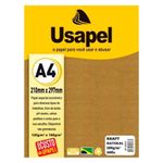 papel kraft natural a4 50f 180g 25016 filiperson papel kraft natural a4 50f 180g 25016 filiperson