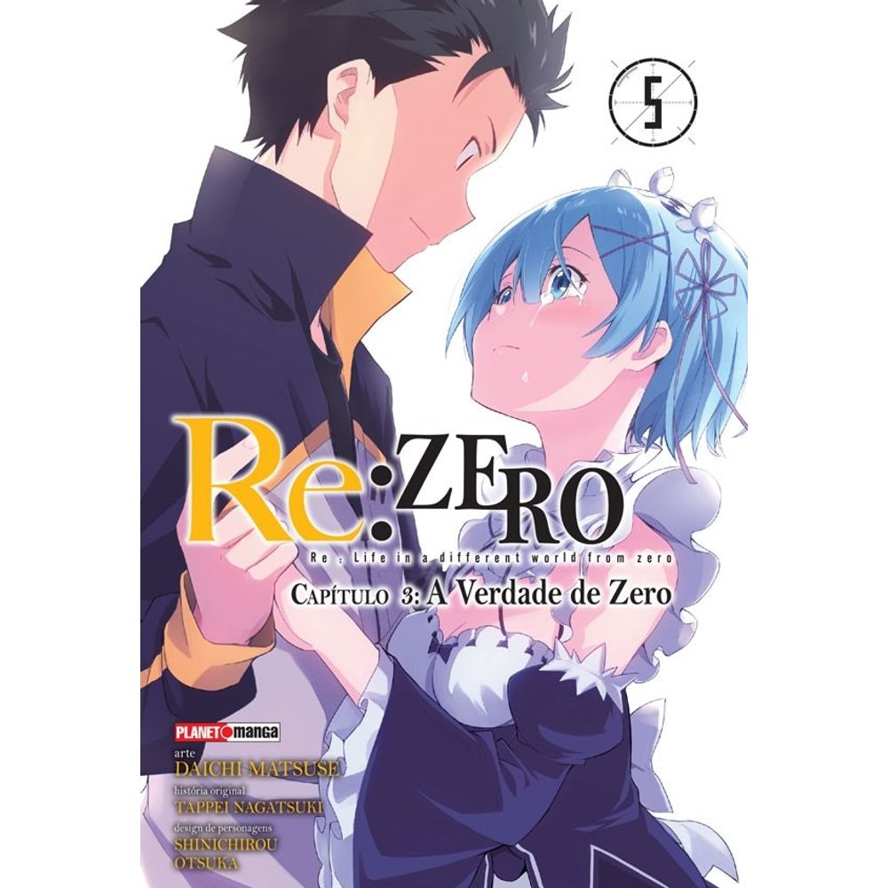 Mangá Re:Zero - Capítulo 02 - Uma Semana na Mansão 01 Panini, manga