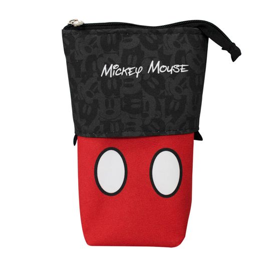 estojo retrátil mickey mouse short estojo retrátil mickey mouse short