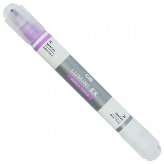 caneta marca-texto apagável lumini ex lilás 58.9000 cis sertic caneta marca-texto apagável lumini ex lilás 58.9000 cis sertic