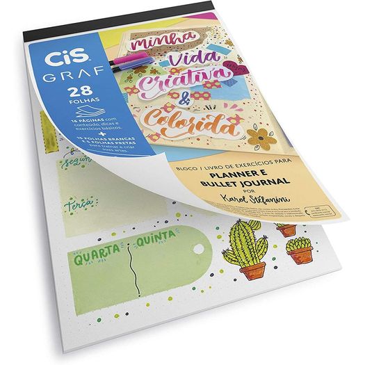 bloco planner e bullet journal a4 28f 180g bloco planner e bullet journal a4 28f 180g