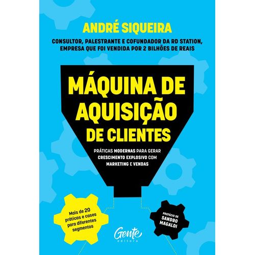 máquina de aquisição de clientes