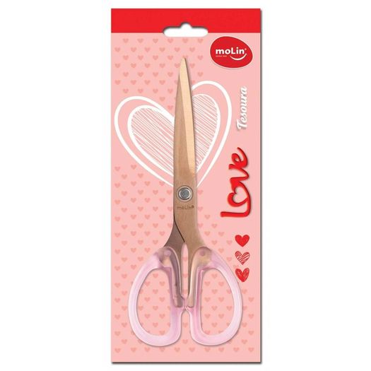 tesoura uso geral 17cm coffee titanium tesoura uso geral 17cm coffee titanium