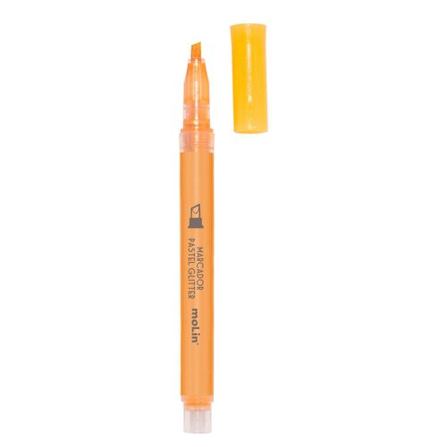caneta-marca-texto-fluor-glitter-laranja-9098-molin